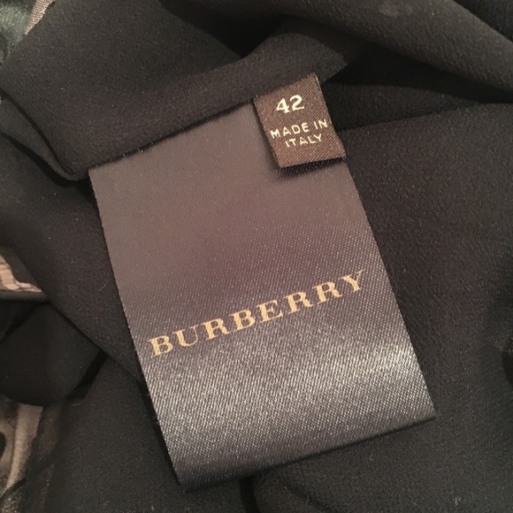 NWT Silk Burberry Dress - Picture 8 of 8